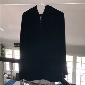 Ninth hall black Velvet hoodie S (fits a medium)